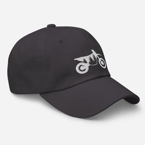 TreeBike Hat, Dad, Classic, White