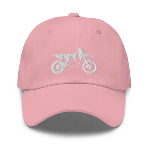 TreeBike Hat, Dad, Classic, White