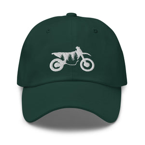 TreeBike Hat, Dad, Classic, White