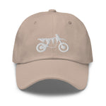 Load image into Gallery viewer, TreeBike Hat, Dad, Classic, White
