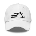 Load image into Gallery viewer, SnowBike Hat, Dad, Classic, Black

