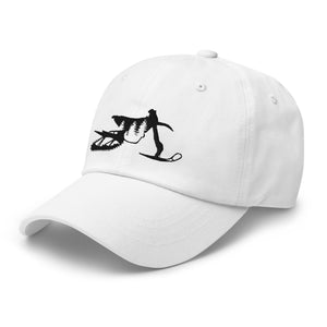 SnowBike Hat, Dad, Classic, Black