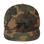 Load image into Gallery viewer, TreeBike Hat, Flat Bill, Premium, Black
