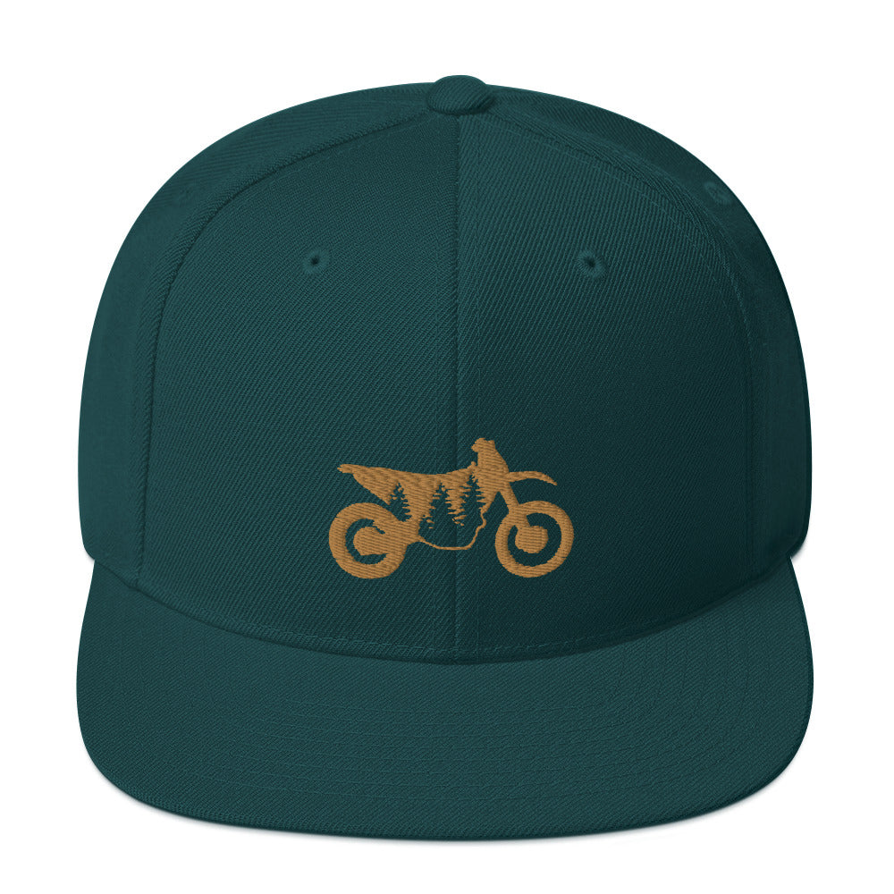 TreeBike Hat, Flat Bill, Premium, PNWDS