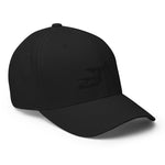Load image into Gallery viewer, SnowBike Hat, Fitted, Black
