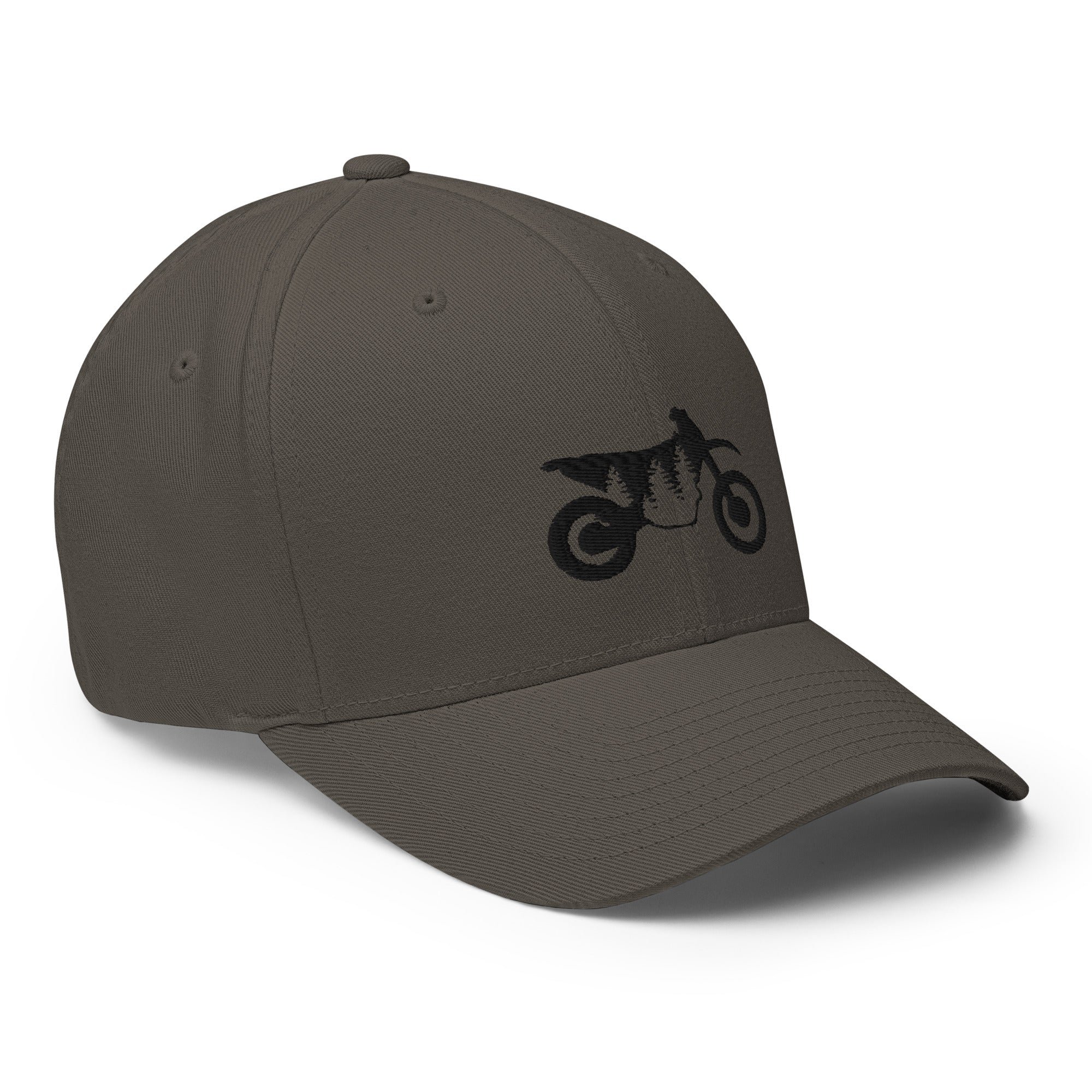 TreeBike Hat, Fitted, Black