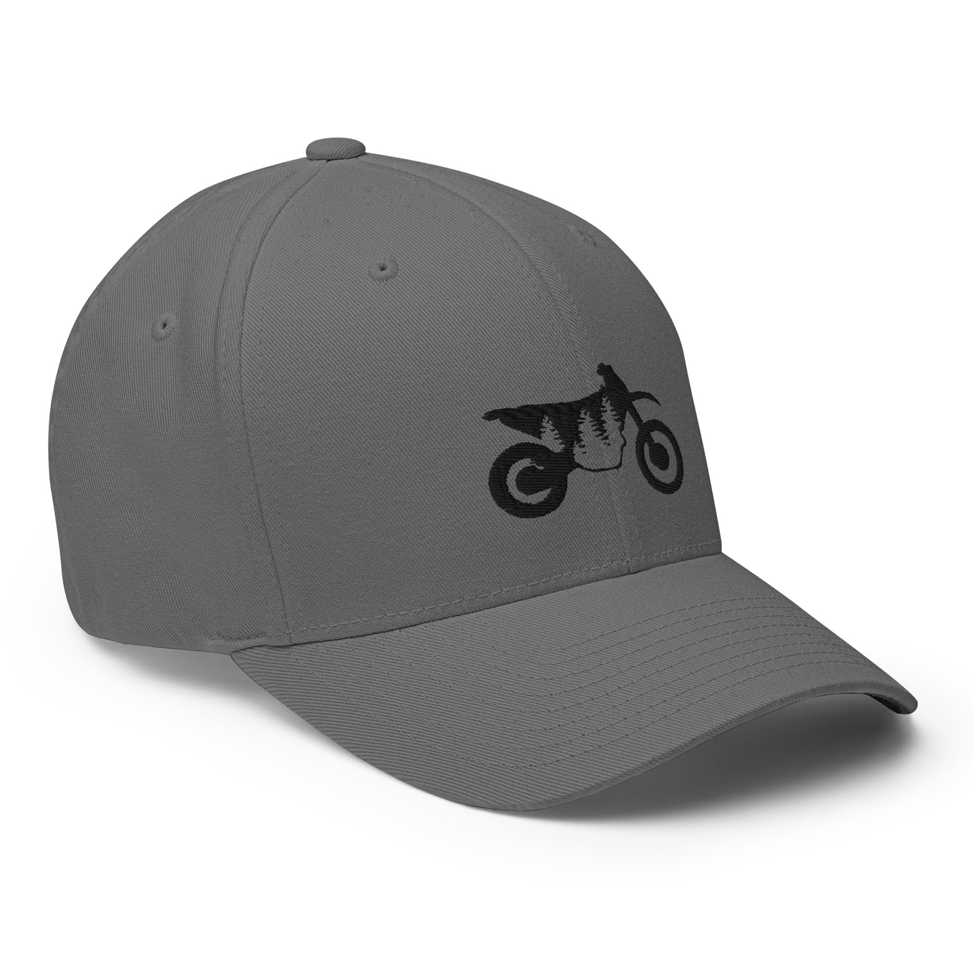 TreeBike Hat, Fitted, Black