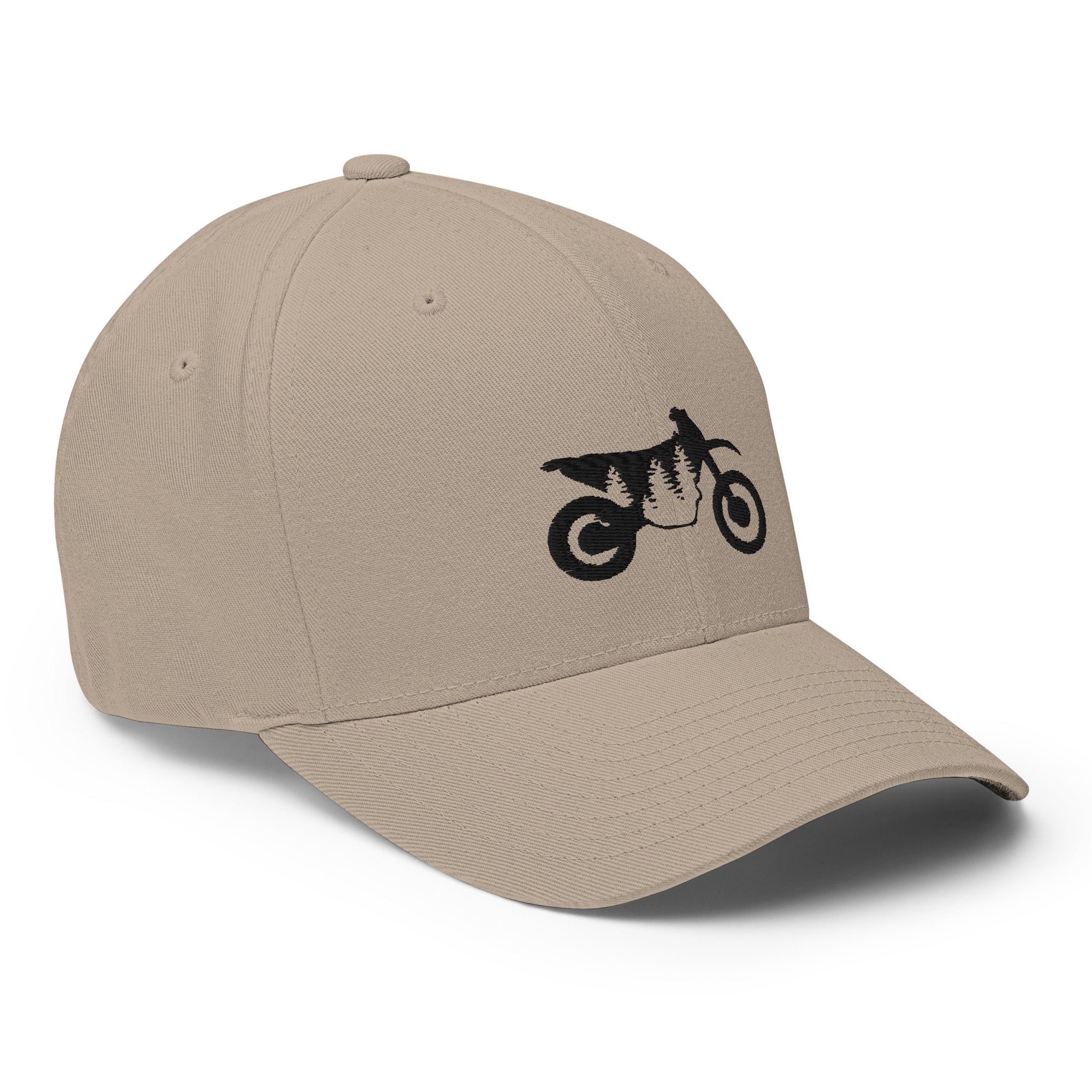 TreeBike Hat, Fitted, Black