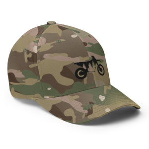 TreeBike Hat, Fitted, Black