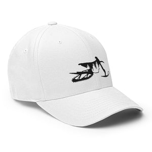 SnowBike Hat, Fitted, Black