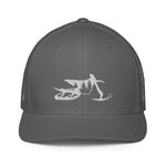 Load image into Gallery viewer, SnowBike Hat, Trucker, Fitted, White
