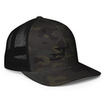 Load image into Gallery viewer, SnowBike Hat, Trucker, Fitted, Black
