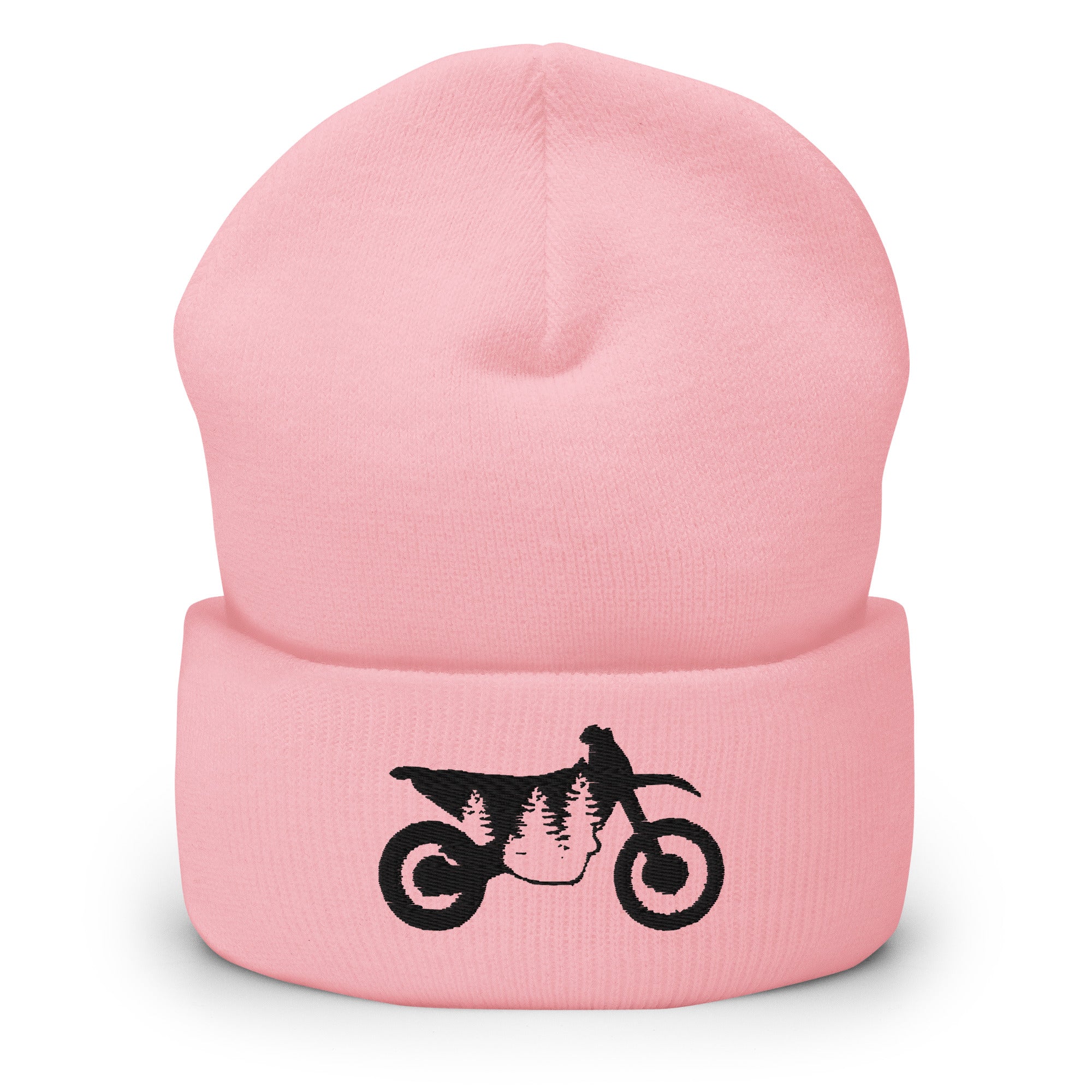 TreeBike Beanie, Cuffed, Black