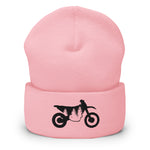 Load image into Gallery viewer, TreeBike Beanie, Cuffed, Black
