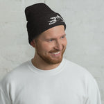 Load image into Gallery viewer, SnowBike Beanie, Cuffed, White
