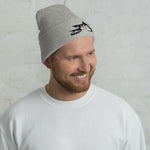Load image into Gallery viewer, SnowBike Beanie, Cuffed, Black
