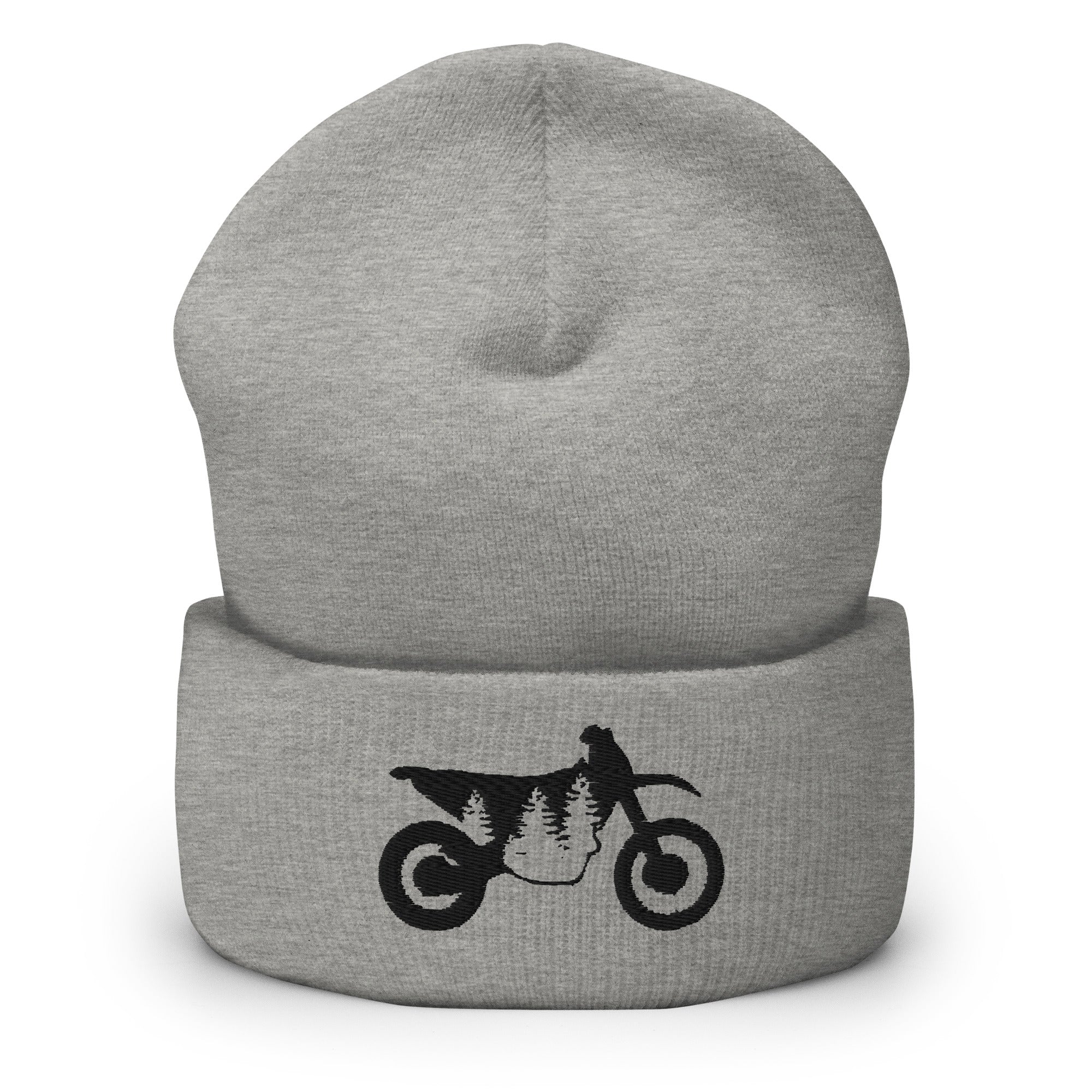 TreeBike Beanie, Cuffed, Black