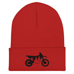 Load image into Gallery viewer, TreeBike Beanie, Cuffed, Black
