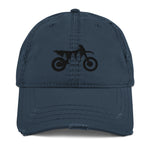 Load image into Gallery viewer, TreeBike Hat, Dad, Distressed, Black
