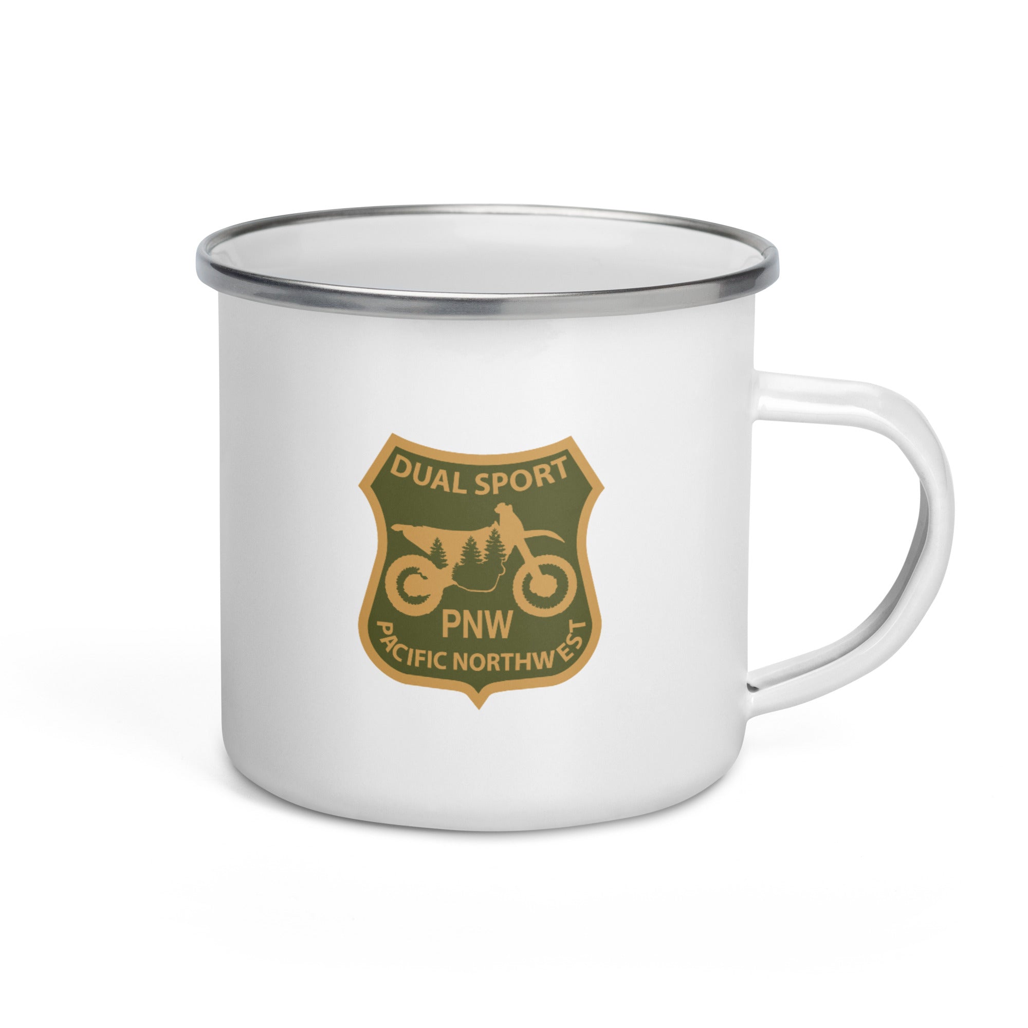 Share The Road Mug, Enamel