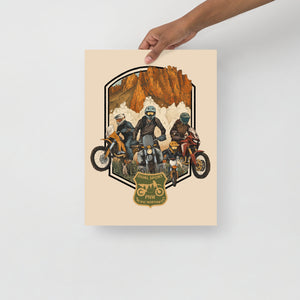 SX17 Desert Ride Poster