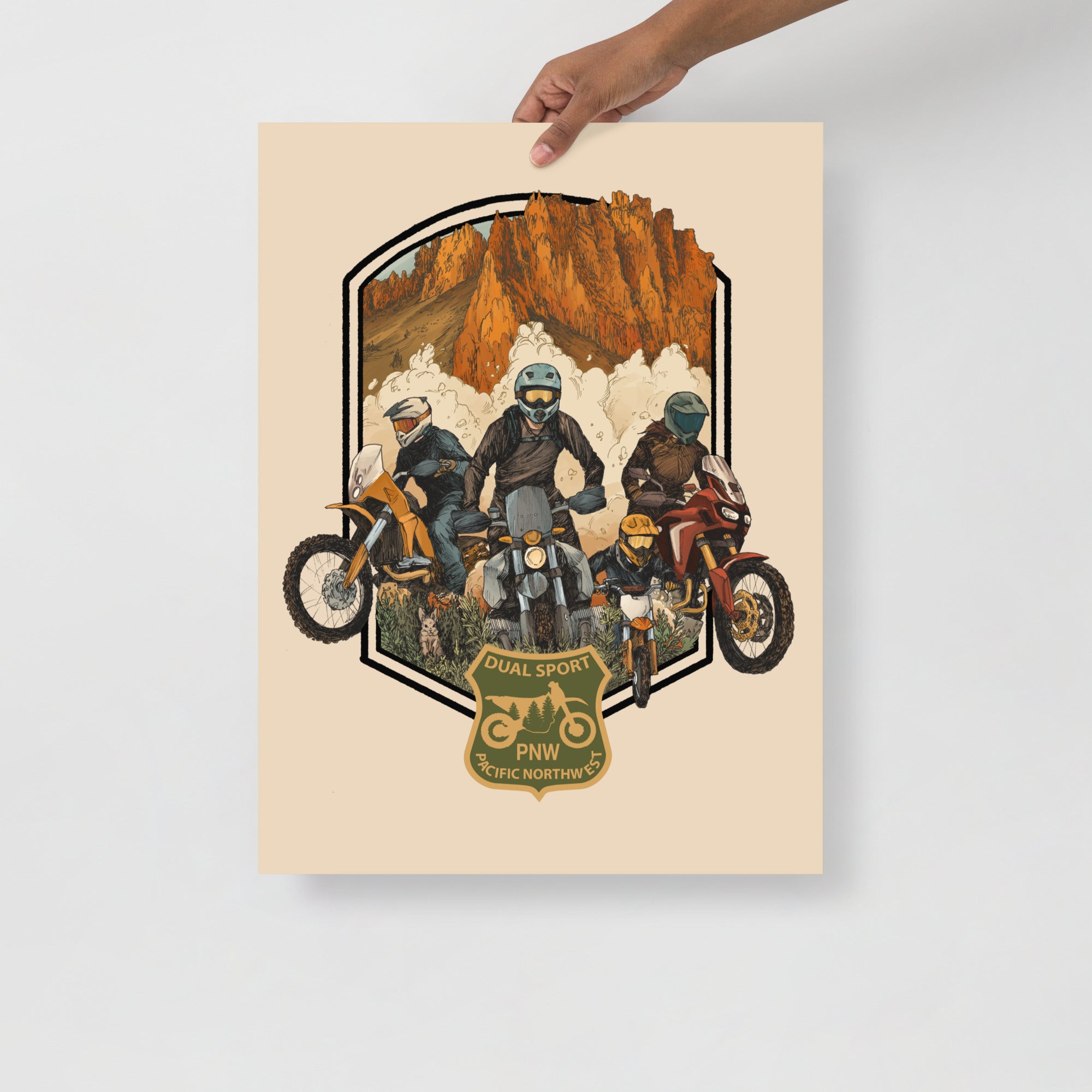 SX17 Desert Ride Poster