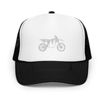 Load image into Gallery viewer, TreeBike Hat, Trucker, Foam, White
