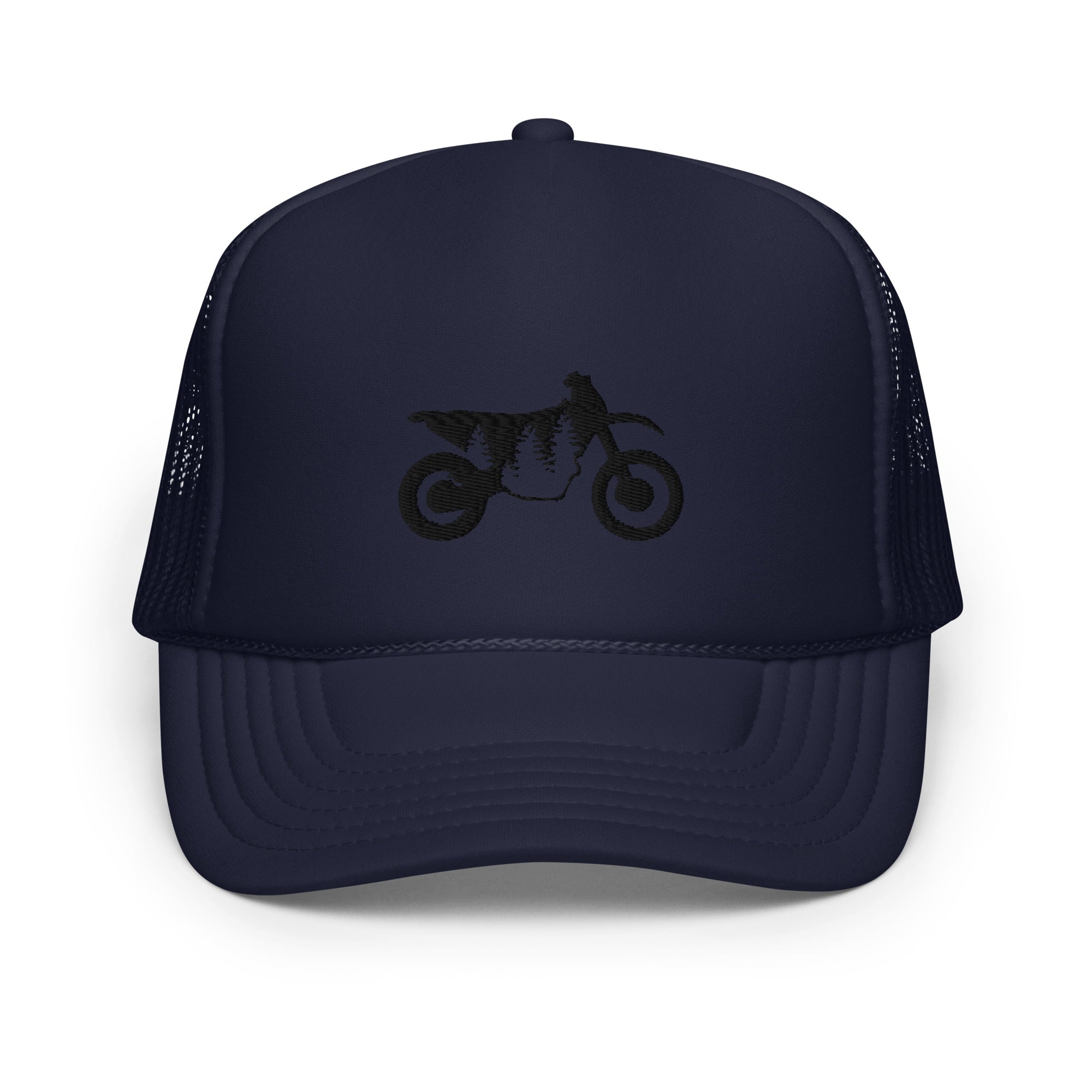 TreeBike Hat, Trucker, Foam, Black