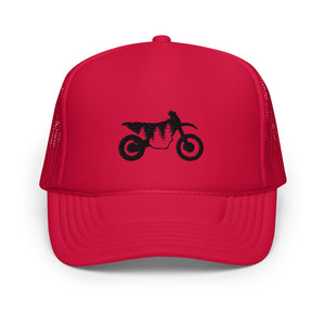 TreeBike Hat, Trucker, Foam, Black