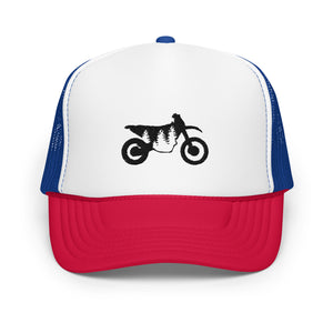 TreeBike Hat, Trucker, Foam, Black