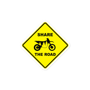 Share The Road Decal
