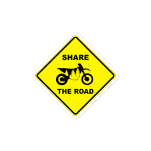 Share The Road Decal
