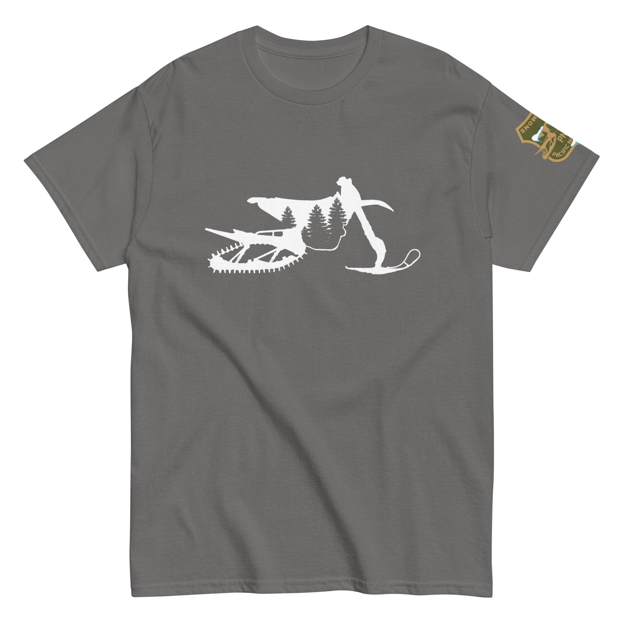 SnowBike Shirt, Classic, White