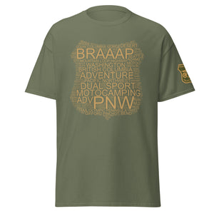 Word Cloud Shirt, Classic, PNWDS