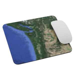 Pixel North West Mouse Pad
