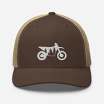 Load image into Gallery viewer, TreeBike Hat, Trucker, Retro, White
