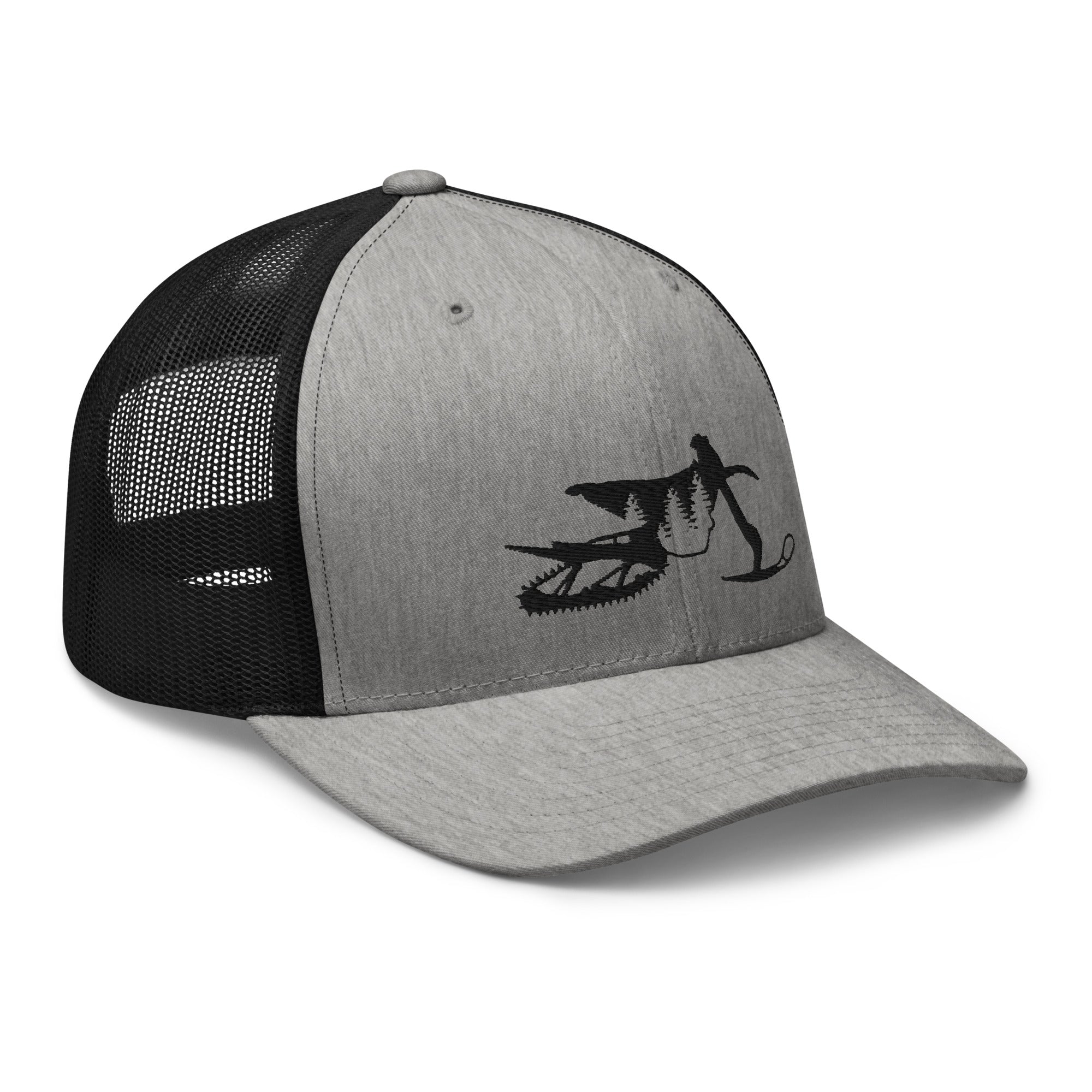 SnowBike Hat, Trucker, Black