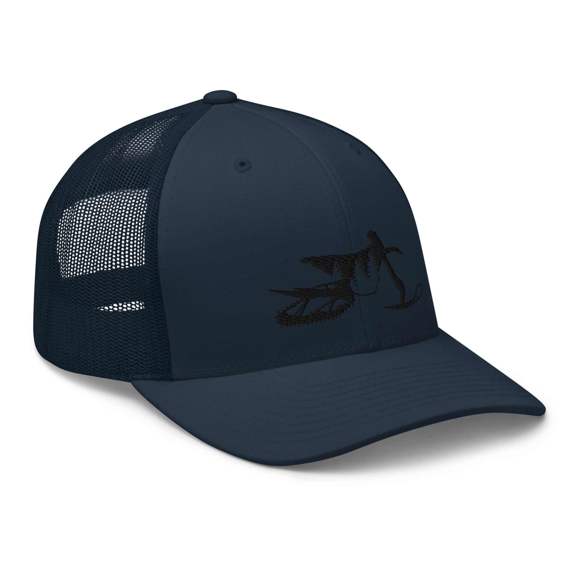 SnowBike Hat, Trucker, Black