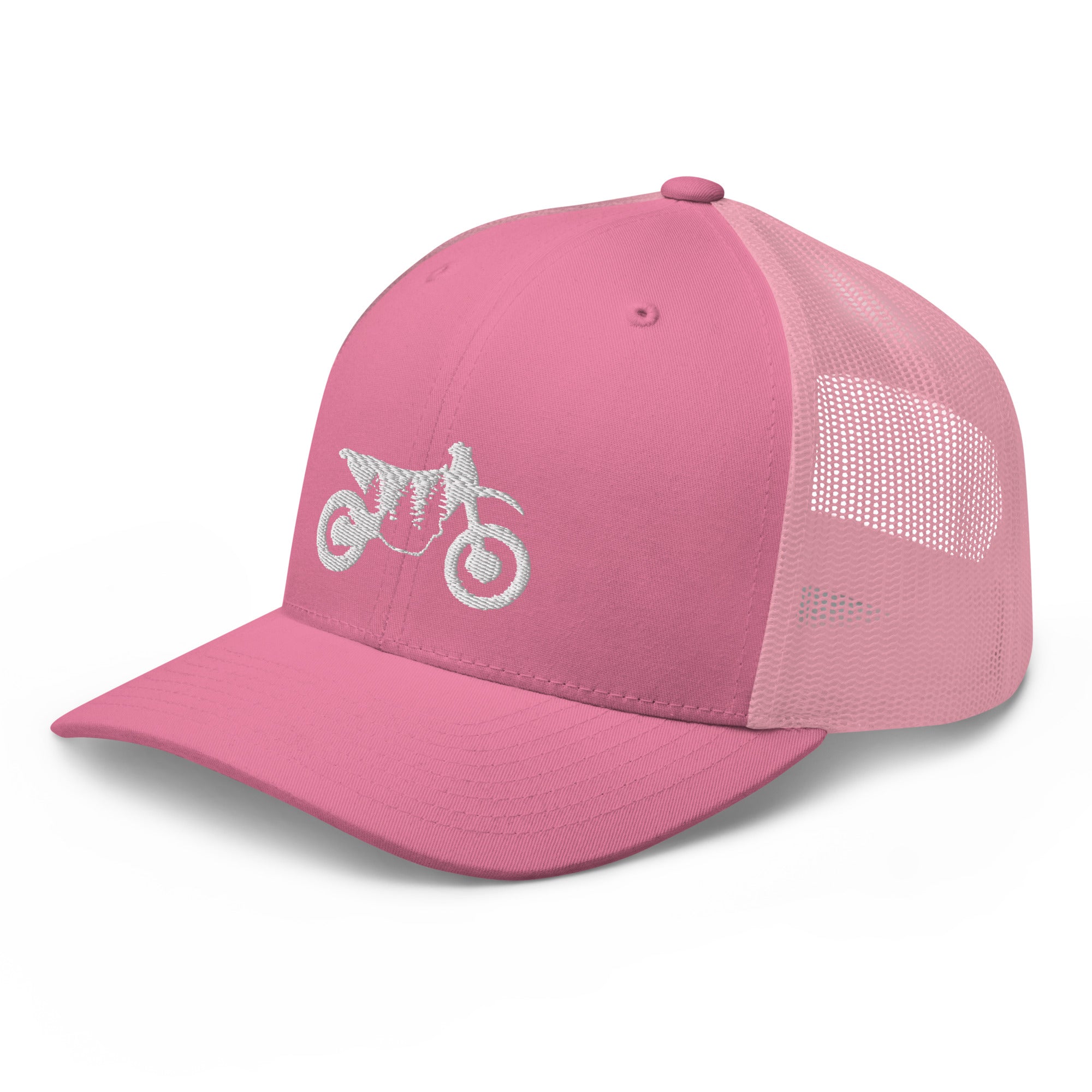 TreeBike Hat, Trucker, Retro, White