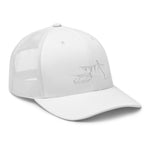 Load image into Gallery viewer, SnowBike Hat, Trucker, White
