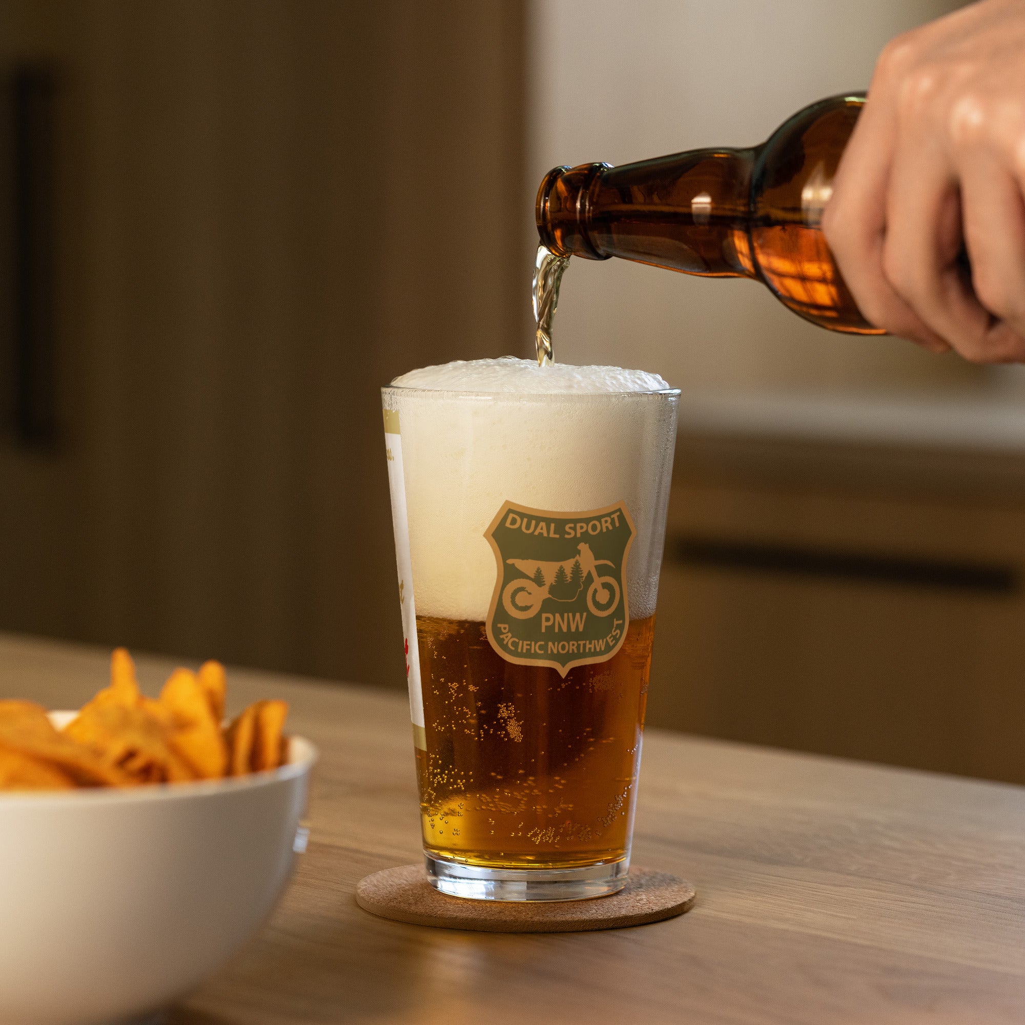 Beer Logo B Glass, Pint