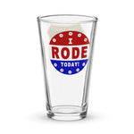 Load image into Gallery viewer, I Rode Today Glass, Pint
