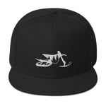 Load image into Gallery viewer, SnowBike Hat, Flat Bill, Classic, White
