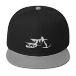 Load image into Gallery viewer, SnowBike Hat, Flat Bill, Classic, White

