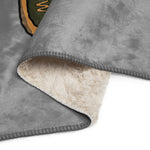 Load image into Gallery viewer, Sketchy Doodle Blanket, Sherpa, Grey
