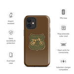 Load image into Gallery viewer, Sketchy Doodle Phone Case, Tough, iPhone, Brown
