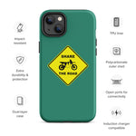 Load image into Gallery viewer, Share The Road Phone Case, Tough, iPhone, Mile Marker
