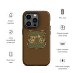 Load image into Gallery viewer, Sketchy Doodle Phone Case, Tough, iPhone, Brown
