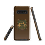Load image into Gallery viewer, Sketchy Doodle Phone Case, Tough, Samsung, Brown
