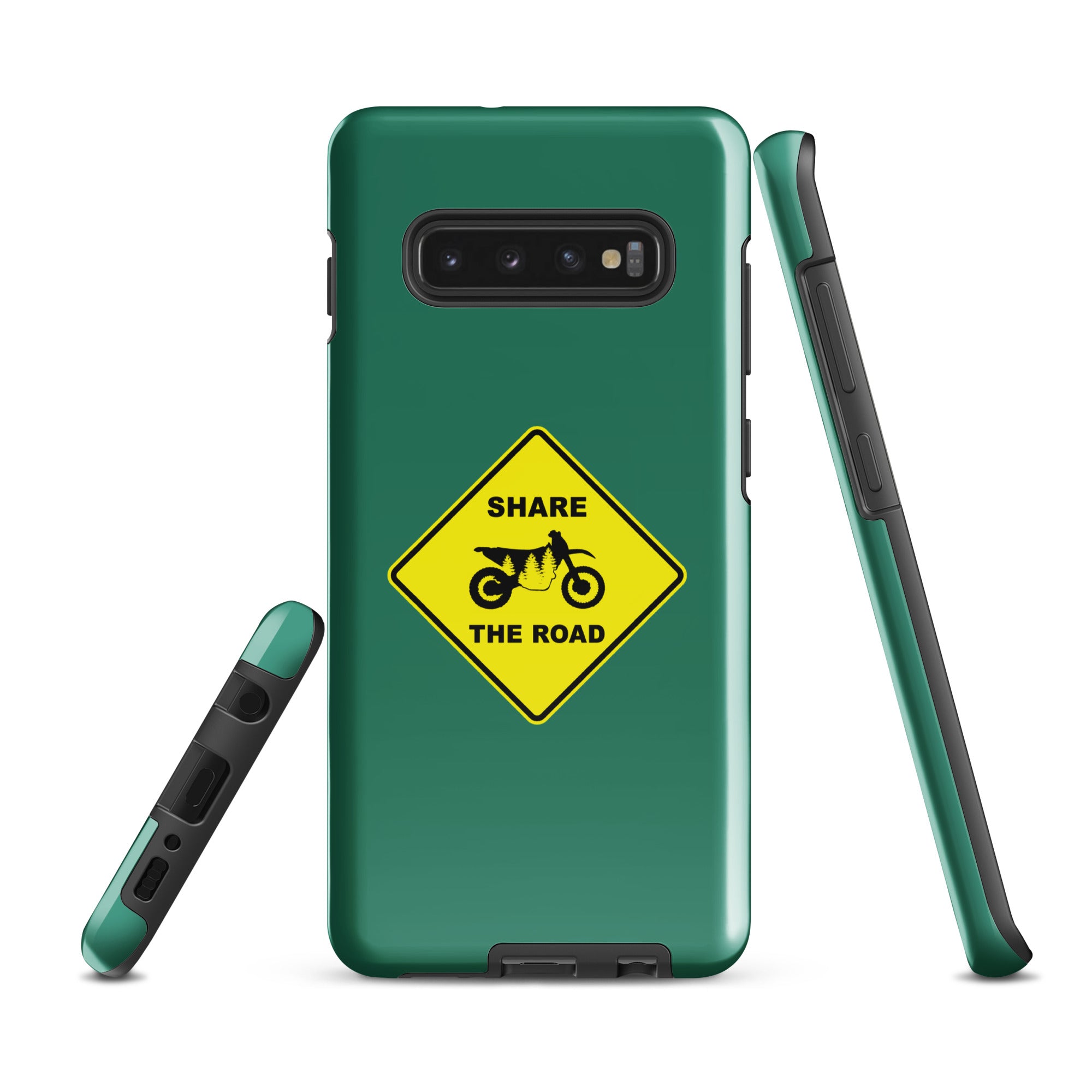 Share The Road Phone Case, Tough, Samsung, Mile Marker